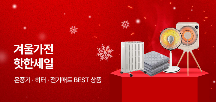 겨울가전 핫한세일