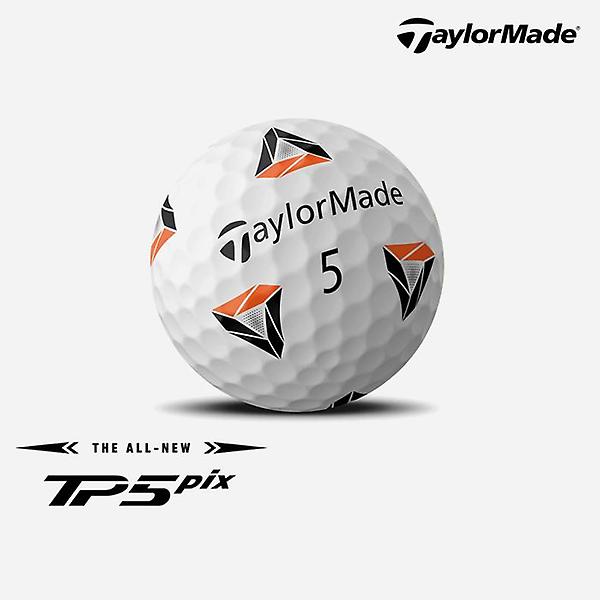 [테일러메이드/TP5x pix 골프볼] [테일러메이드코리아정품]2021 테일러메이드 TP5 pix 골프볼/골프공[남여공용][5피스 12알][화이...