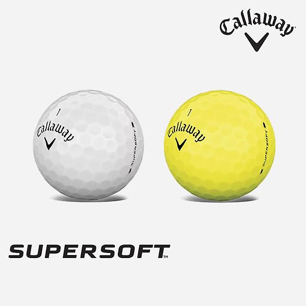 [캘러웨이/슈퍼소프트] [캘러웨이코리아정품]2019 캘러웨이 슈퍼소프트(SUPER SOFT) 골프볼/골프공[2피스/12알][6COLORS]