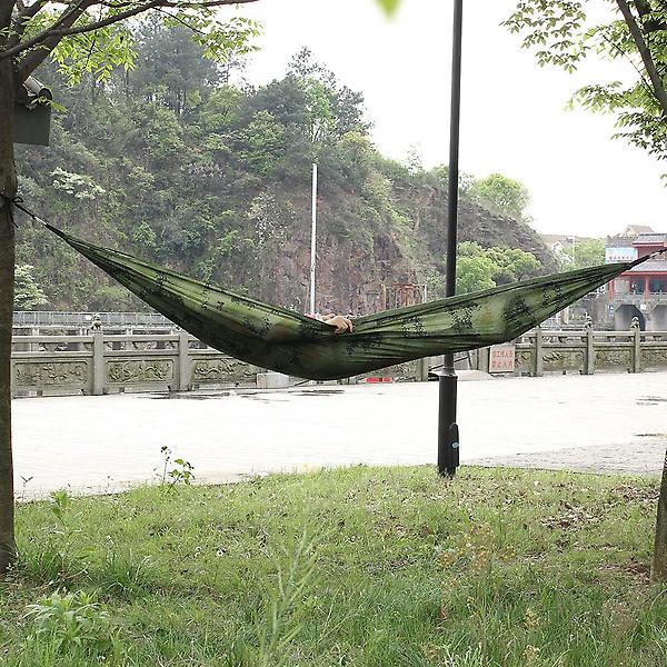  플라잉 초경량 캠핑 해먹(밀리터리) 야외 해먹침대