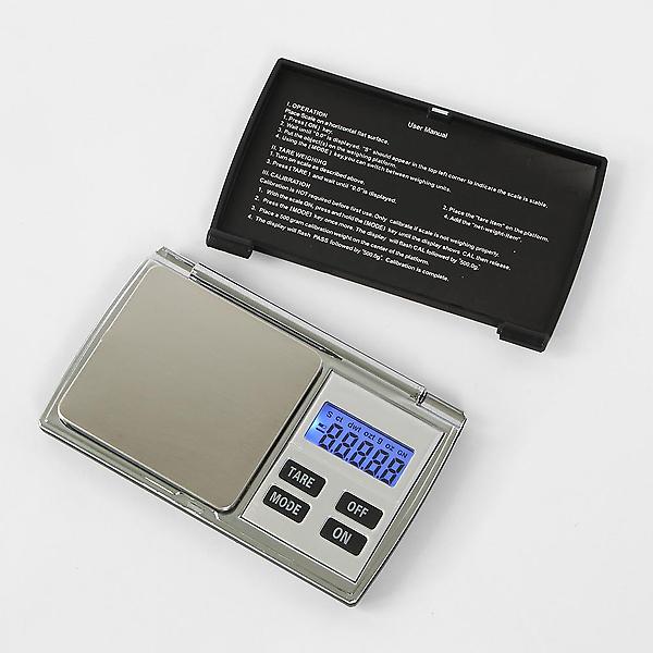[도매토피아/TREE-00001] 휴대용 소형 전자저울(500x0.01g)/주방저울 계량