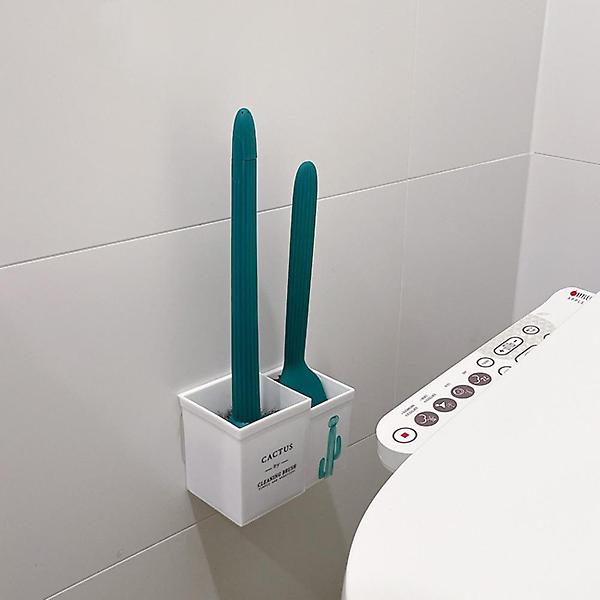 [도매토피아/TREE-00001] 그린 선인장 변기솔 2종세트 욕실 화장실 청소솔