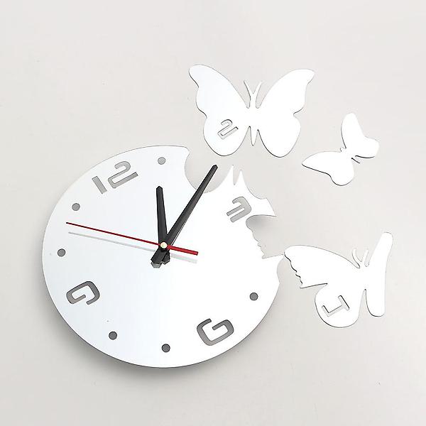 [도매토피아/살랑나비 DIY 붙이는 벽시] 살랑나비 DIY 붙이는 벽시계 월데코 인테리어시계