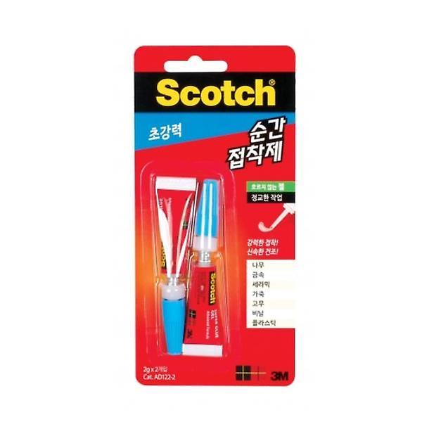  3M 초강력순간접착제 젤 2gx2