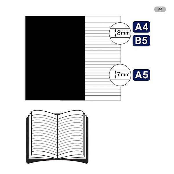  블랙노트 A4 80매 옥스포드