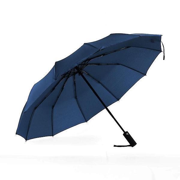 [도매토피아/3단 튼튼한우산(네이비)/ ] 3단 튼튼한우산(네이비)/ 방풍 완전자동 우산