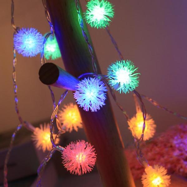 [도매토피아/TREE-00001] 샤인무드 LED 100구 눈송이 가랜드 전구 와이어 조명