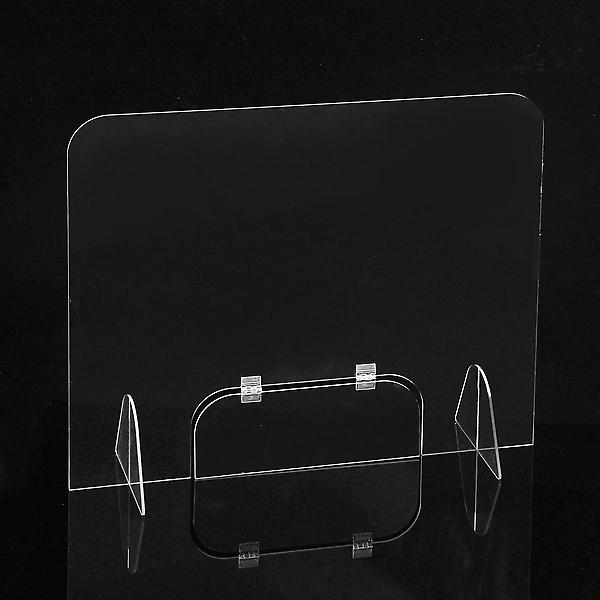 [도매토피아/세이프 투명 아크릴 칸막이(] 세이프 투명 아크릴 칸막이(60x60cm) 창구형가림막