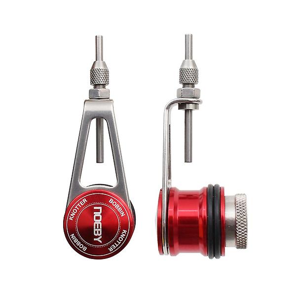  싸파 보빈 노터 레드 쇼크리더 결속기 합사 매듭