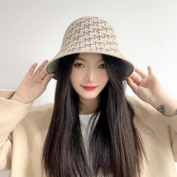  라떼 버킷햇