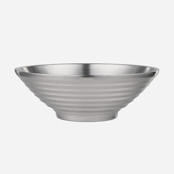 [도매토피아/[쿠킹스]이중 스텐 그릇(2] [쿠킹스]이중 스텐 그릇(20cm) / 우동 라면 냉면 면기