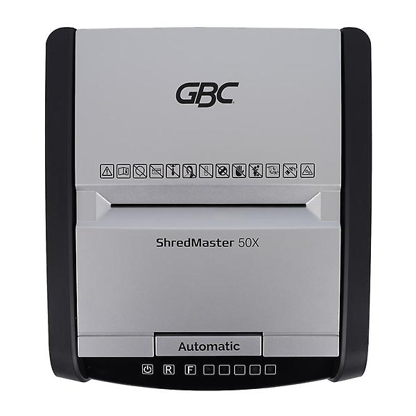  문서세단기 GBC ShredMaster 50X 자동급지 최대 50매 20L 사무실파쇄기 종이세절기 서류분쇄기