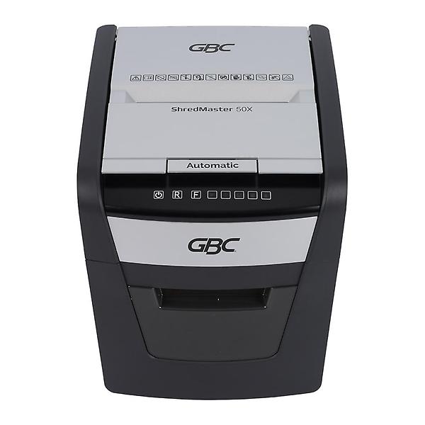  문서세단기 GBC ShredMaster 50X 자동급지 최대 50매 20L 사무실파쇄기 종이세절기 서류분쇄기