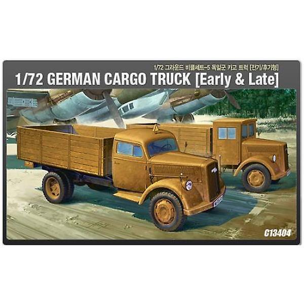 [아카데미과학/PM-00001] 72sc 독일군 카고 트럭 전기형후기형