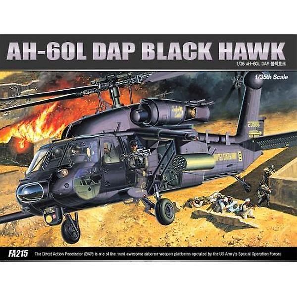[아카데미과학/PM-00001] 35sc AH60L DAP 블랙호크 헬리콥터
