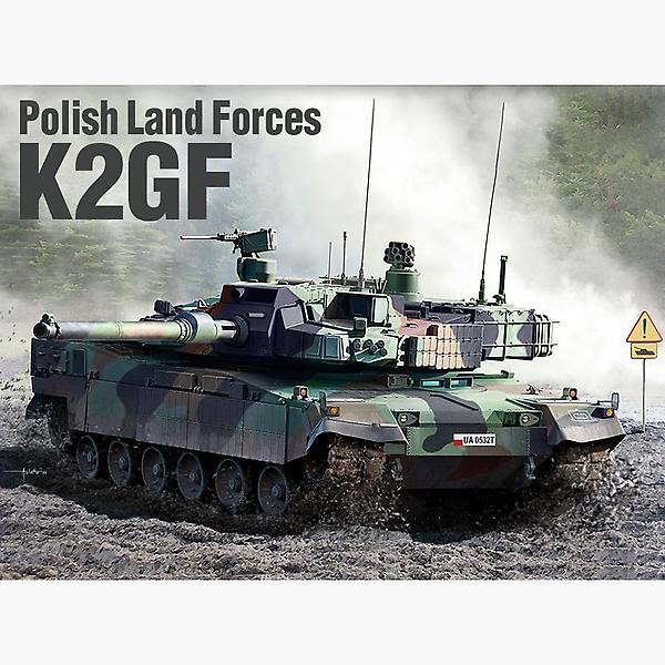 [아카데미과학/PM-00001] 완성품-35sc 폴란드 수출버전 육군 K2GF