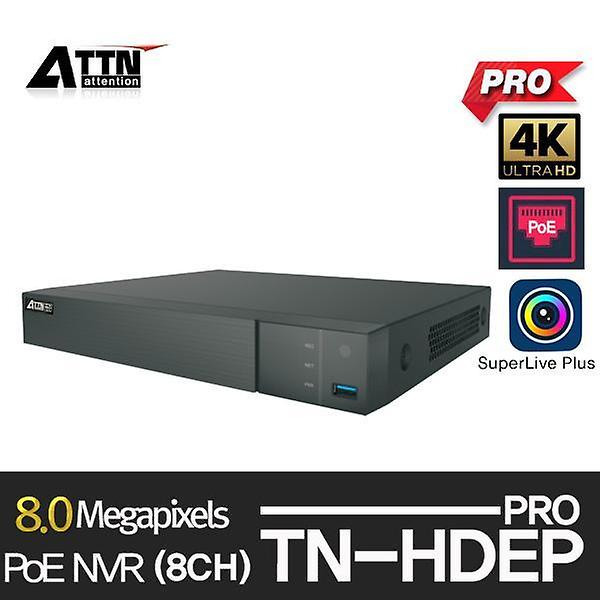 [ATTN/OPN001] [ TN-HDEP_PRO ] IP POE [4K] 8채널 NVR 8Poe Port
