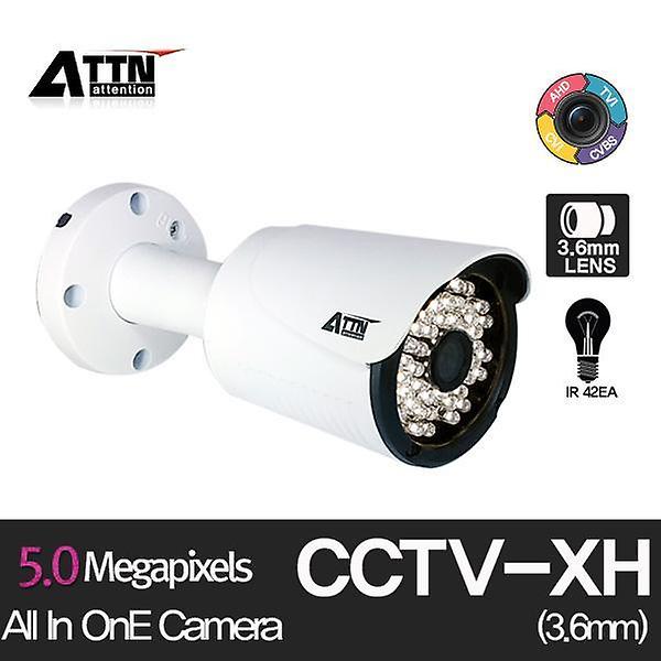 [ATTN/OPN001] [ CCTV-XH ] 올인원 [500만화소] 적외선 뷸렛 중형 카메라 3.6mm IR 42pcs
