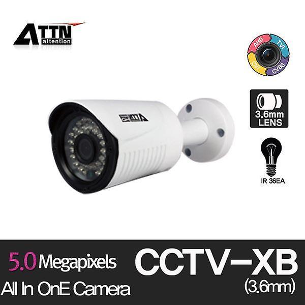 [ATTN/OPN001] [ CCTV-XB_ White] 흰색 올인원 [500만화소] 적외선 뷸렛 소형 카메라 3.6mm IR 36pcs