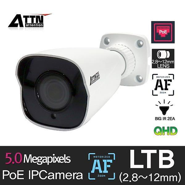 [ATTN/OPN001] [ LTB ] IP POE [500만화소] 적외선 뷸렛 카메라 전동줌 오토포커스 2.8~12mm Array Big IR...