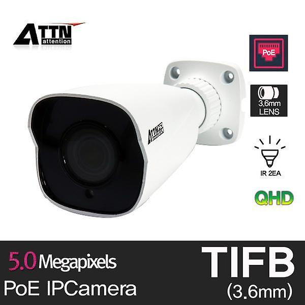 [ATTN/OPN001] [ TIFB ] IP POE [500만화소] 적외선 뷸렛 카메라 3.6mm Array Big IR 2pcs MicroS...
