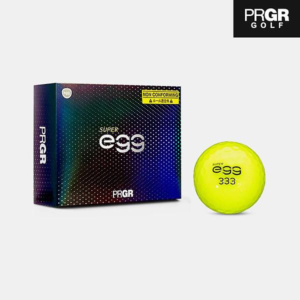 [PRGR/GOLF0001] [5더즌][프로기아코리아정품]2024 PRGR 슈퍼 에그 고반발 비거리 골프볼 비거리용 골프공 [2피스 60알]