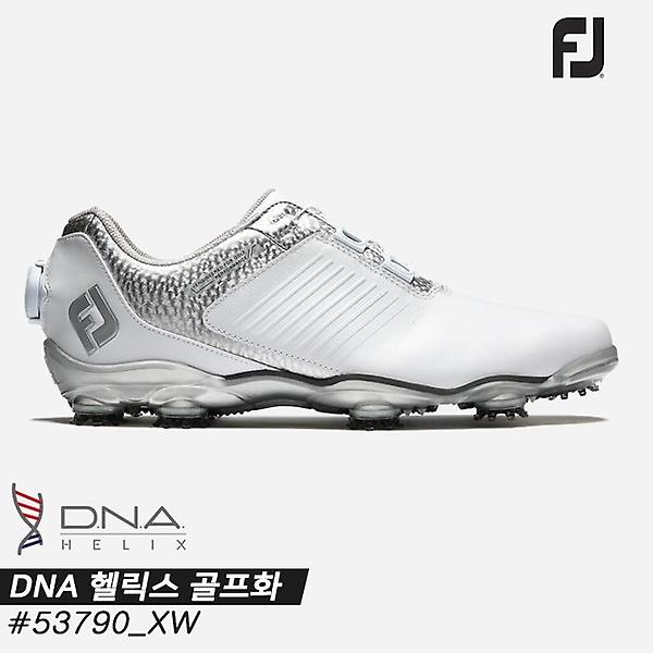  풋조이 2024  디엔에이 헬릭스(DNA HELIX) 보아 골프화[53790/XW/화이트+화이트+실버][남성용]