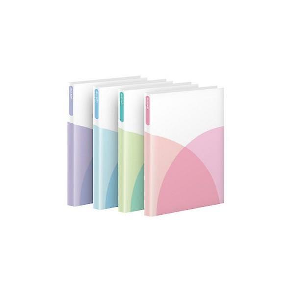 [오피스큐/OQ-00001] 문화 젤리소프트 포켓클리어북 40P JS400-7 청색