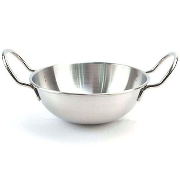  스텐 믹싱볼 샐러드볼 접시 스텐볼 손잡이 그릇 14cm
