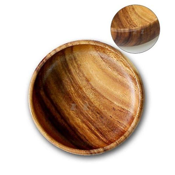  나무 원형볼(약 지름12xH3.5cm) 마른안주