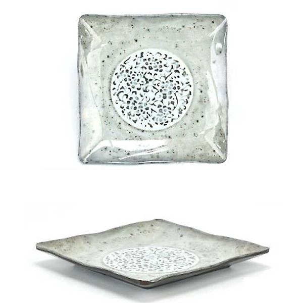  멜라민 한정식 사각 반찬그릇 반찬접시 14cm 12호