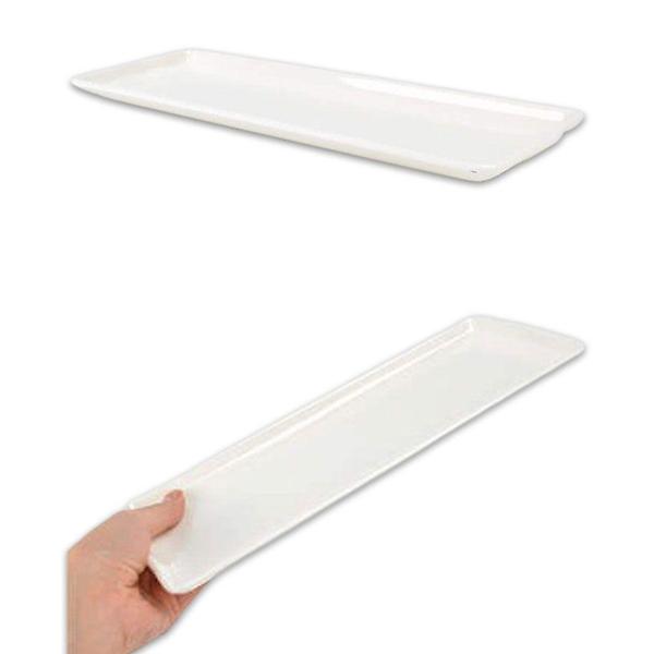  멜라민 긴사각 생선 반찬접시 반찬그릇 29.4cm 28호
