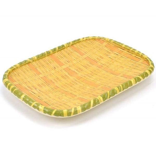  멜라민 그릇 반찬 접시 플레이팅 접시 대나무 24.7cm