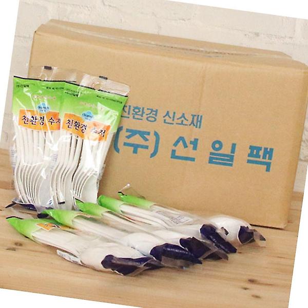  크리니쉬 포크 1000개입 1SET 15x4.5x2.2cm 야외용