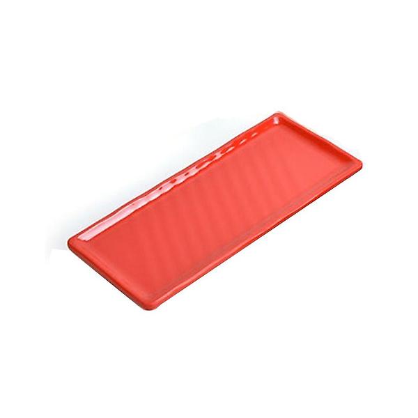  업소용 멜라민 스시사라접시 (중)(빨강색)