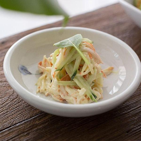  이천도자기 제비꽃 원형 스톤웨어 찬기 3호 17cm