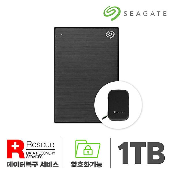  씨게이트 One Touch HDD 외장하드 1TB 블랙