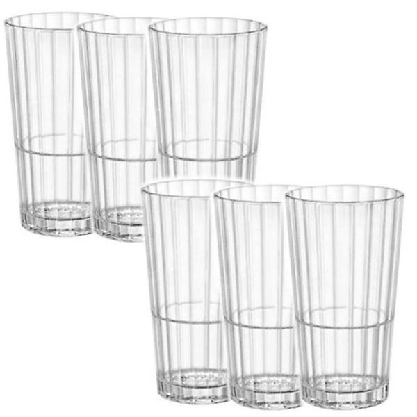  보르미올리 유리컵 물컵 맥주잔 커피컵 395ml 6P