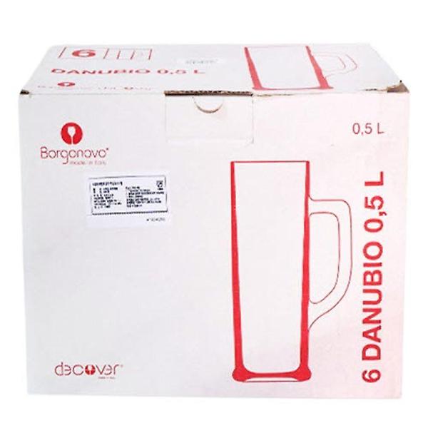  다뉴비오 맥주컵 500ml(6개세트)