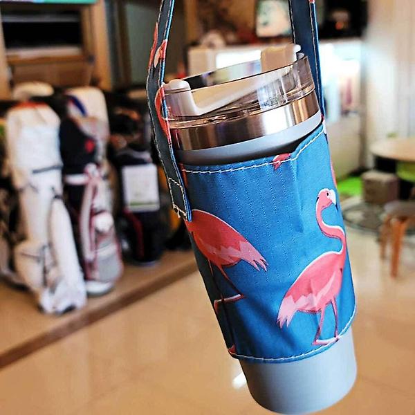  텀블러 파우치 드링크백 블루밍고 테이크아웃 컵
