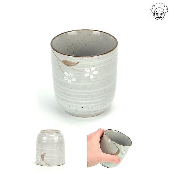  로코 설화 도자기 물컵