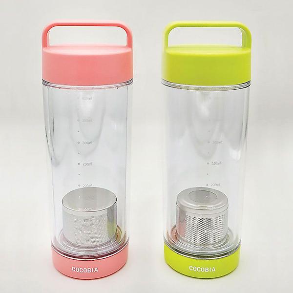  스마트 에코 텀블러 480ml (그린) 필터 물병 티포트