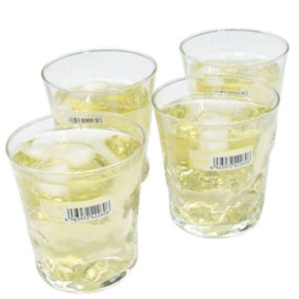  도요 물컵 술잔 언더락 쥬스컵 유리컵 4개 285ml