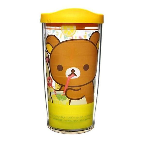  어피치 에코젠 텀블러 어린이 음료컵 물컵 옐로 350ml