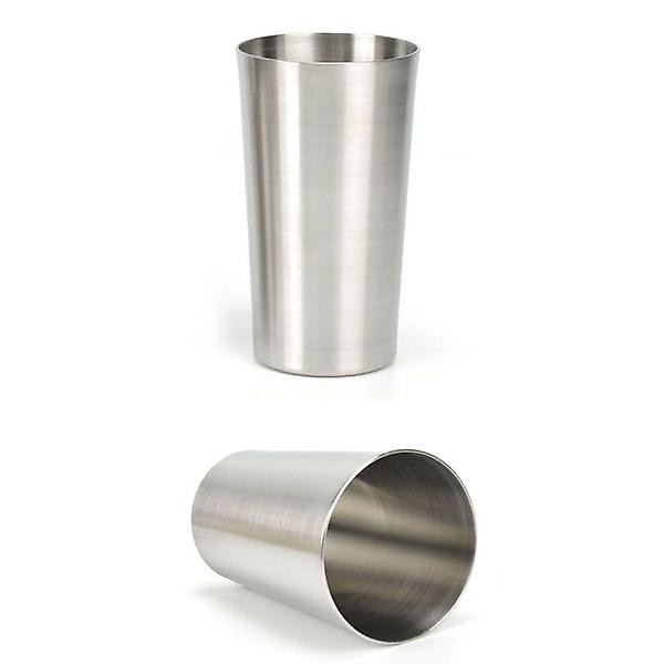  넓은 입구 스텐컵 커피컵 맥주컵 14cm 약 500ml