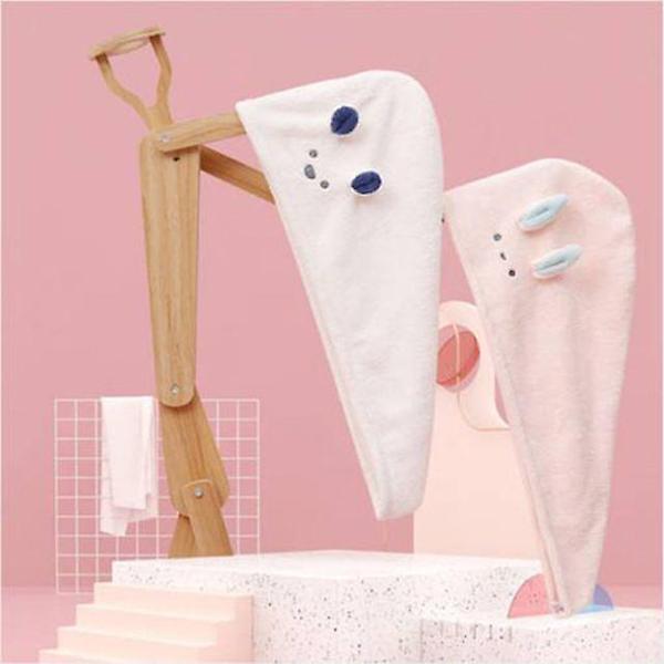  미니멀 극세사 헤어타올 1개(색상선택)