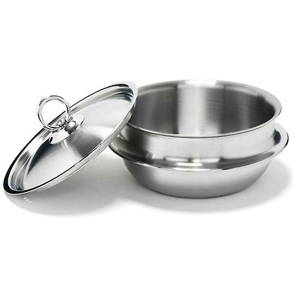  일품 가마솥 냄비 인덕션 스텐 뚝배기 통5중 18cm