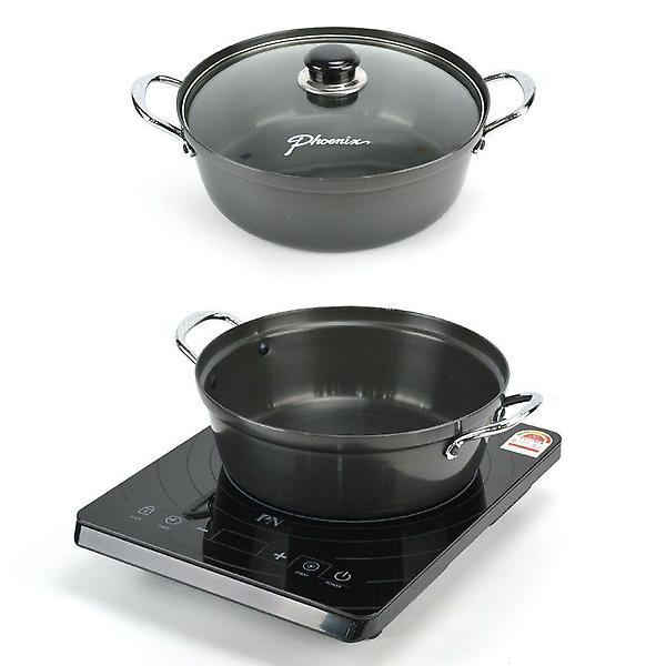  칼국수 전골 찌개 인덕션 냄비 30cm 4호 뚜껑포함
