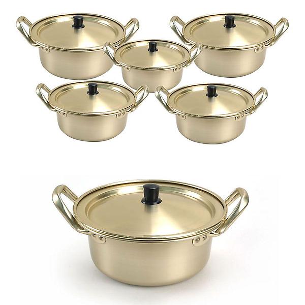  옛날 양수 노란냄비 찌개냄비 라면냄비 40x19cm 11호