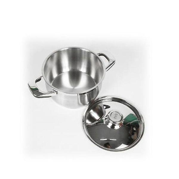  러브송 스텐 냄비 3중 라면 찌게 양수 냄비 18cm